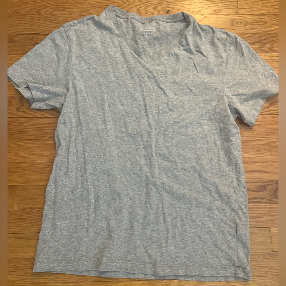 Jcrew vneck tee size small